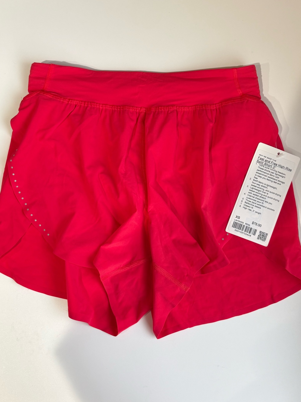 Lululemon Fast and Free Split Shorts NWT